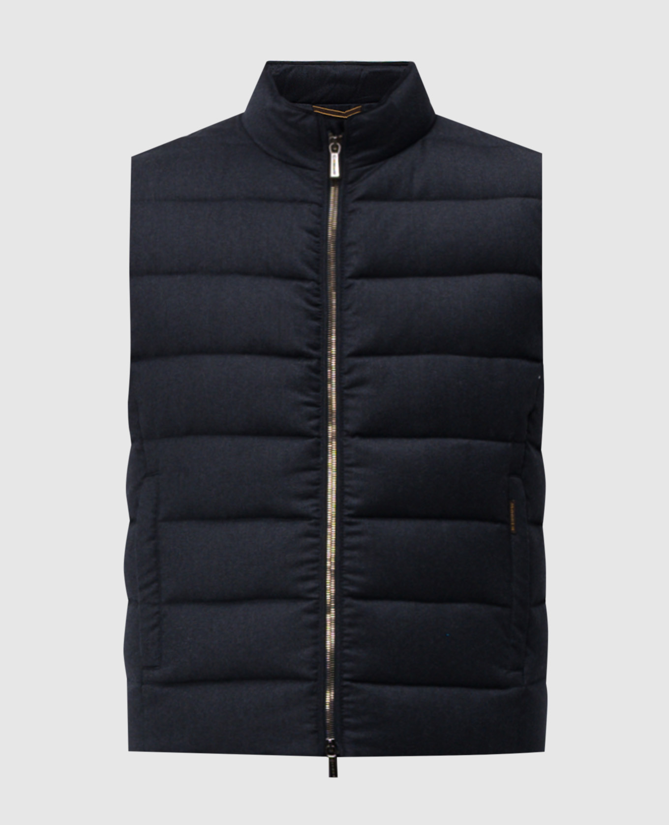 OLIVER blue down vest made of wool and cashmere MooRER
OLIVER blue down vest made of wool and cashmere MooRER