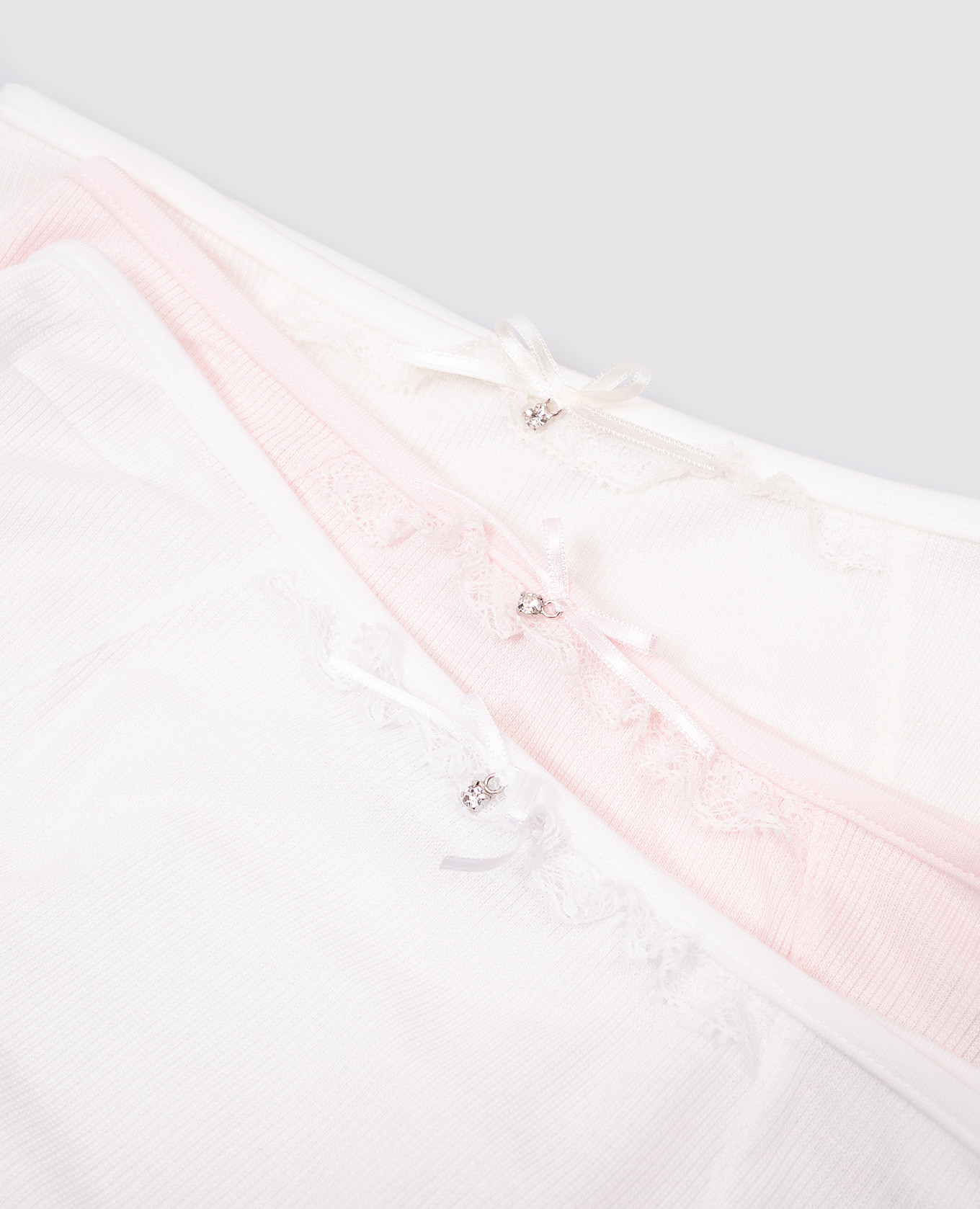 Children's ribbed panties set Story Loris, White
Children's ribbed panties set Story Loris, White