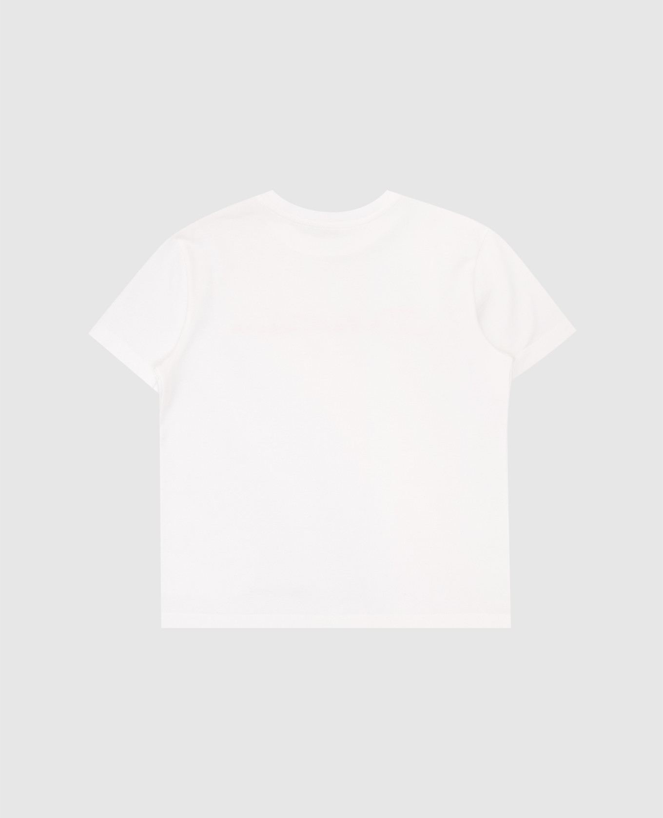 Children's white T-shirt with embroidered logo with sequins Dolce&Gabbana
Children's white T-shirt with embroidered logo with sequins Dolce&Gabbana