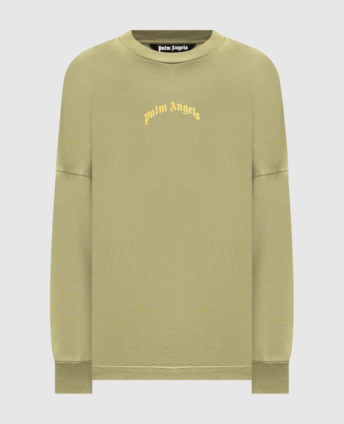 Khaki long-sleeve shirt with logo print Palm Angels
Khaki long-sleeve shirt with logo print Palm Angels