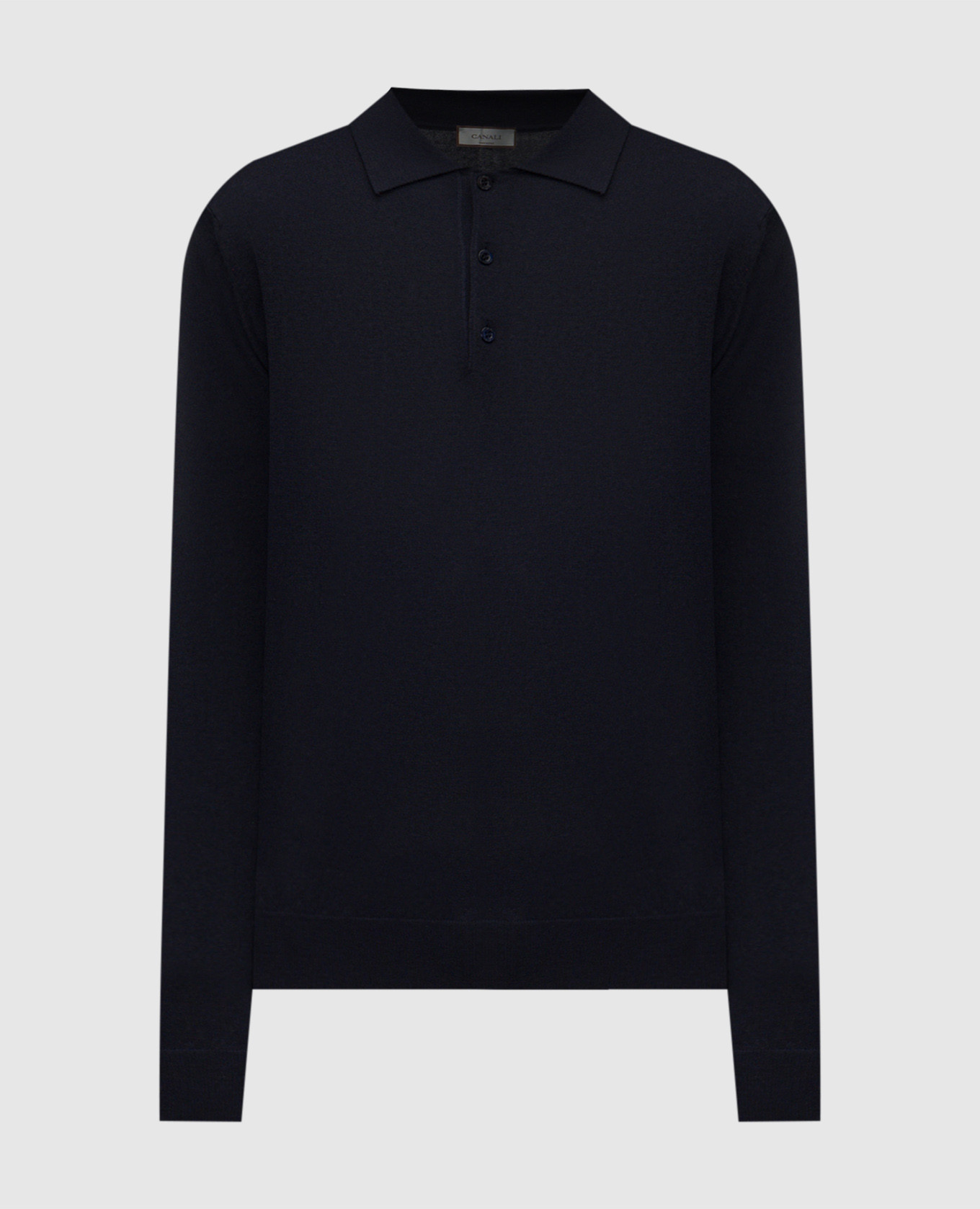 Blue cashmere polo shirt Canali
Blue cashmere polo shirt Canali
