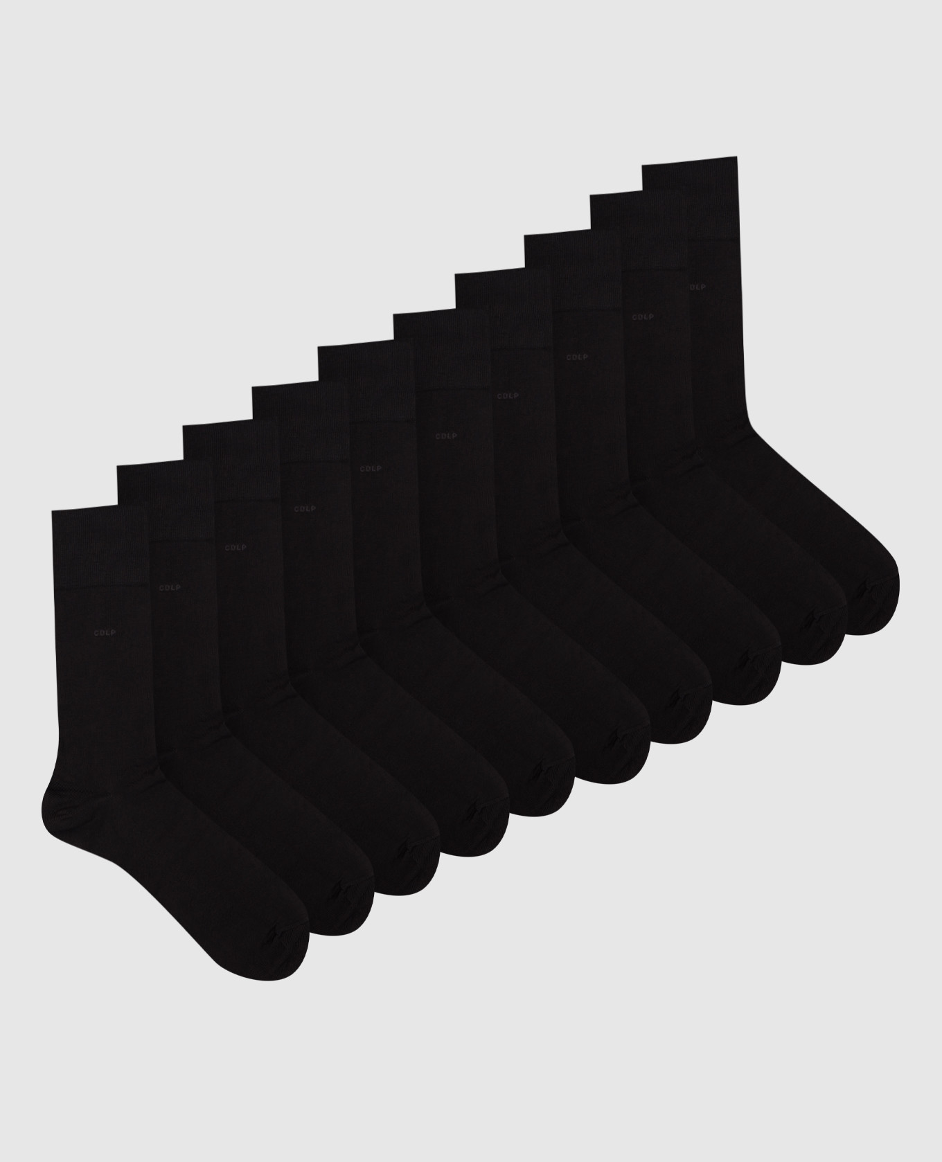 Set of black socks with logo CDLP
Set of black socks with logo CDLP