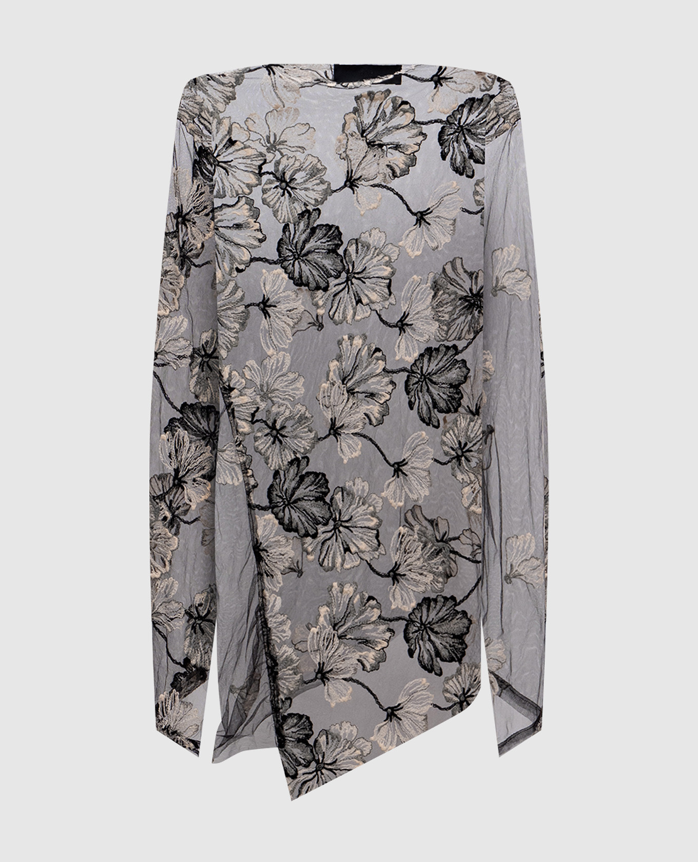 Black blouse with floral embroidery Marc Le Bihan
Black blouse with floral embroidery Marc Le Bihan