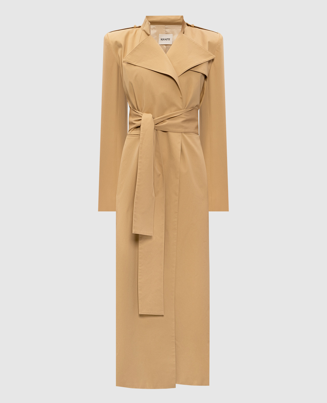Beige Maxwell trench coat Khaite
Beige Maxwell trench coat Khaite
