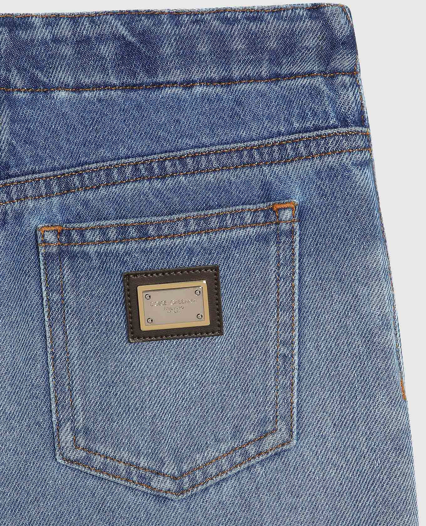 Children's blue jeans with logo Dolce&Gabbana
Children's blue jeans with logo Dolce&Gabbana