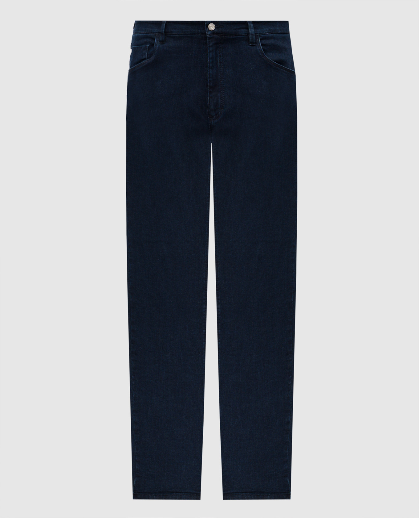 Blue jeans with logo patch Bertolo Cashmere
Blue jeans with logo patch Bertolo Cashmere
