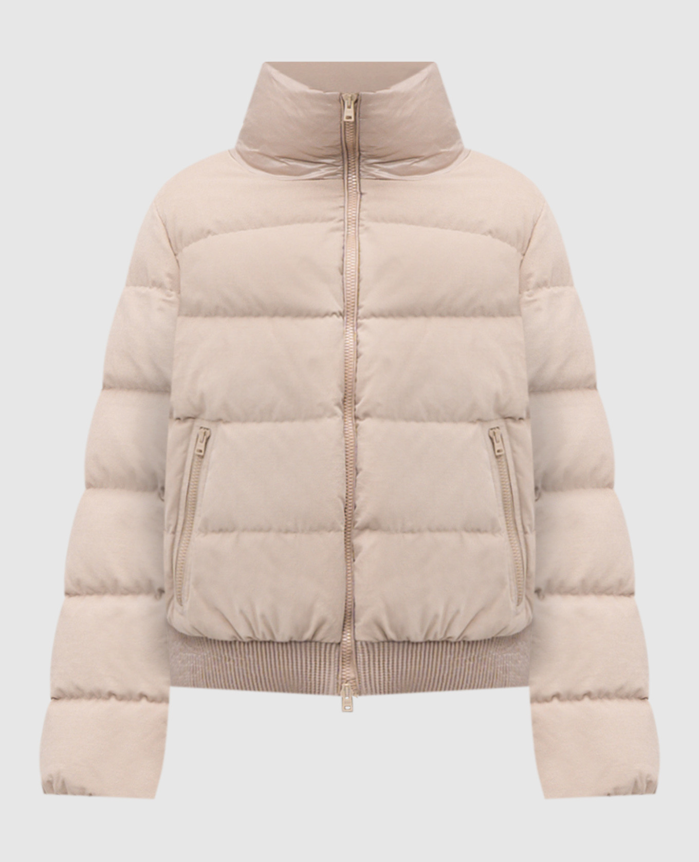 Beige corduroy down jacket Herno
Beige corduroy down jacket Herno