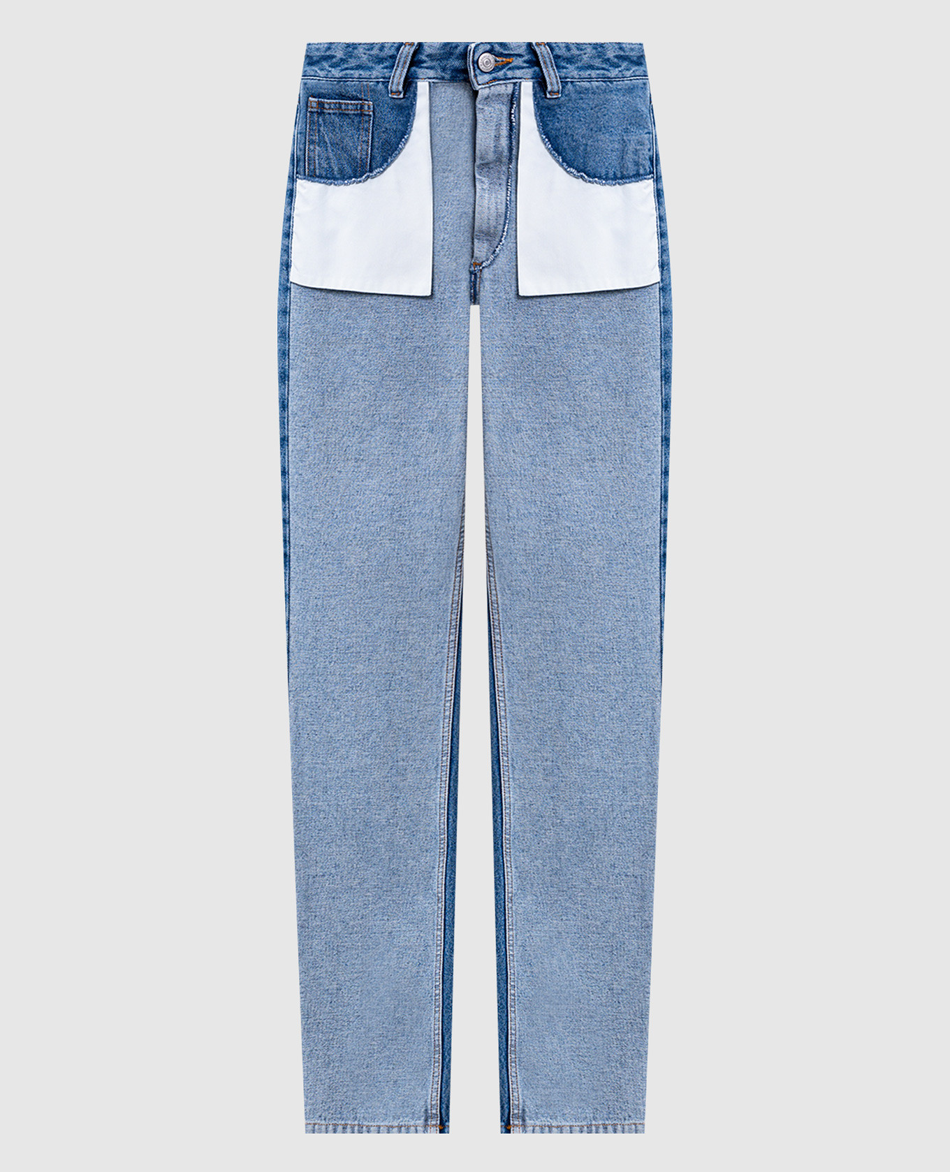 Blue jeans with a turned-up effect Maison Margiela MM6
Blue jeans with a turned-up effect Maison Margiela MM6
