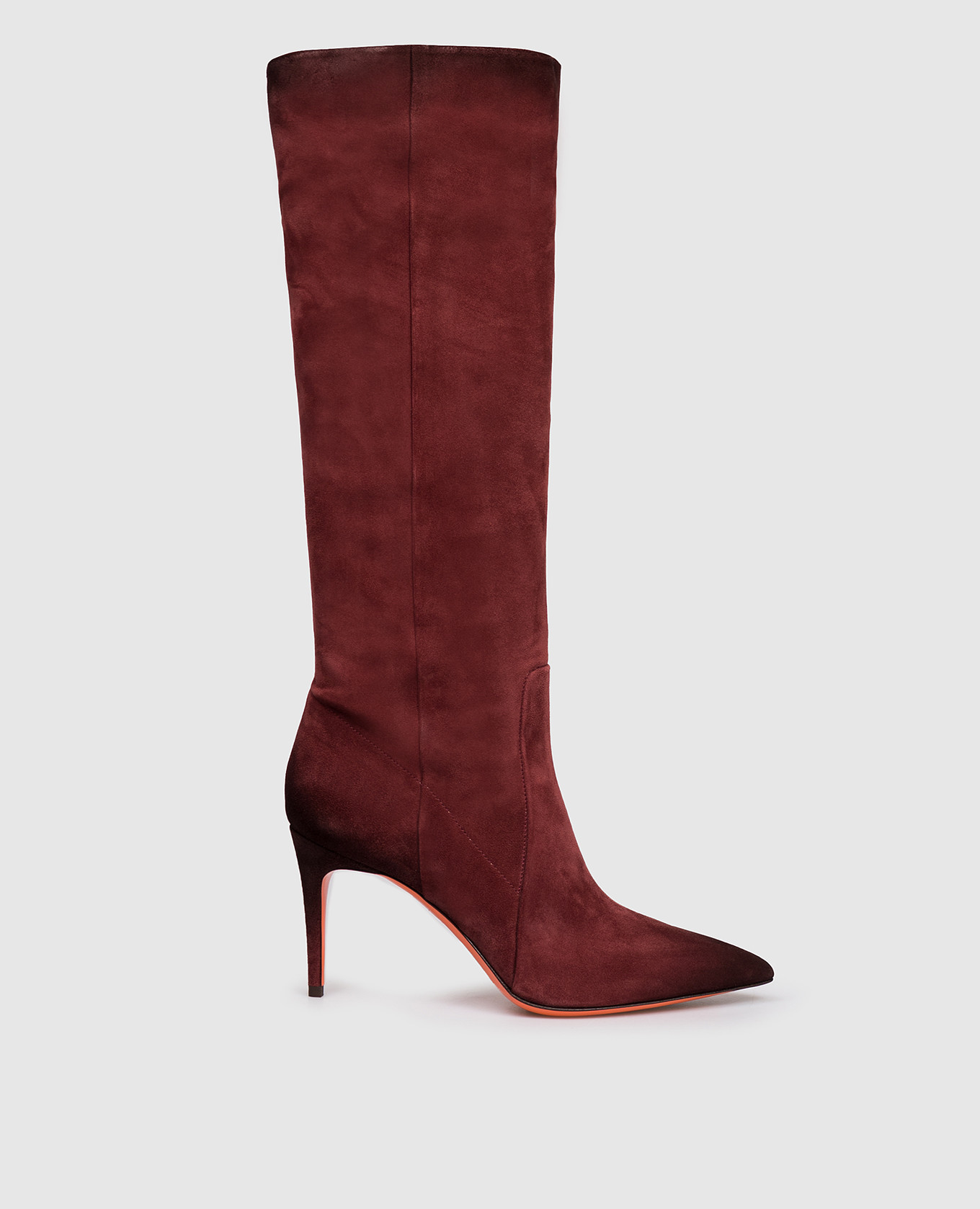 Burgundy suede boots Santoni
Burgundy suede boots Santoni