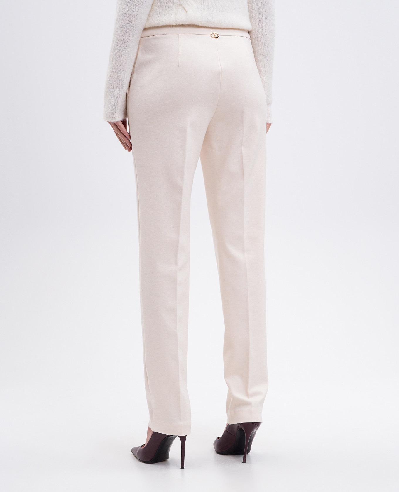 Beige pants with logo Twinset
Beige pants with logo Twinset