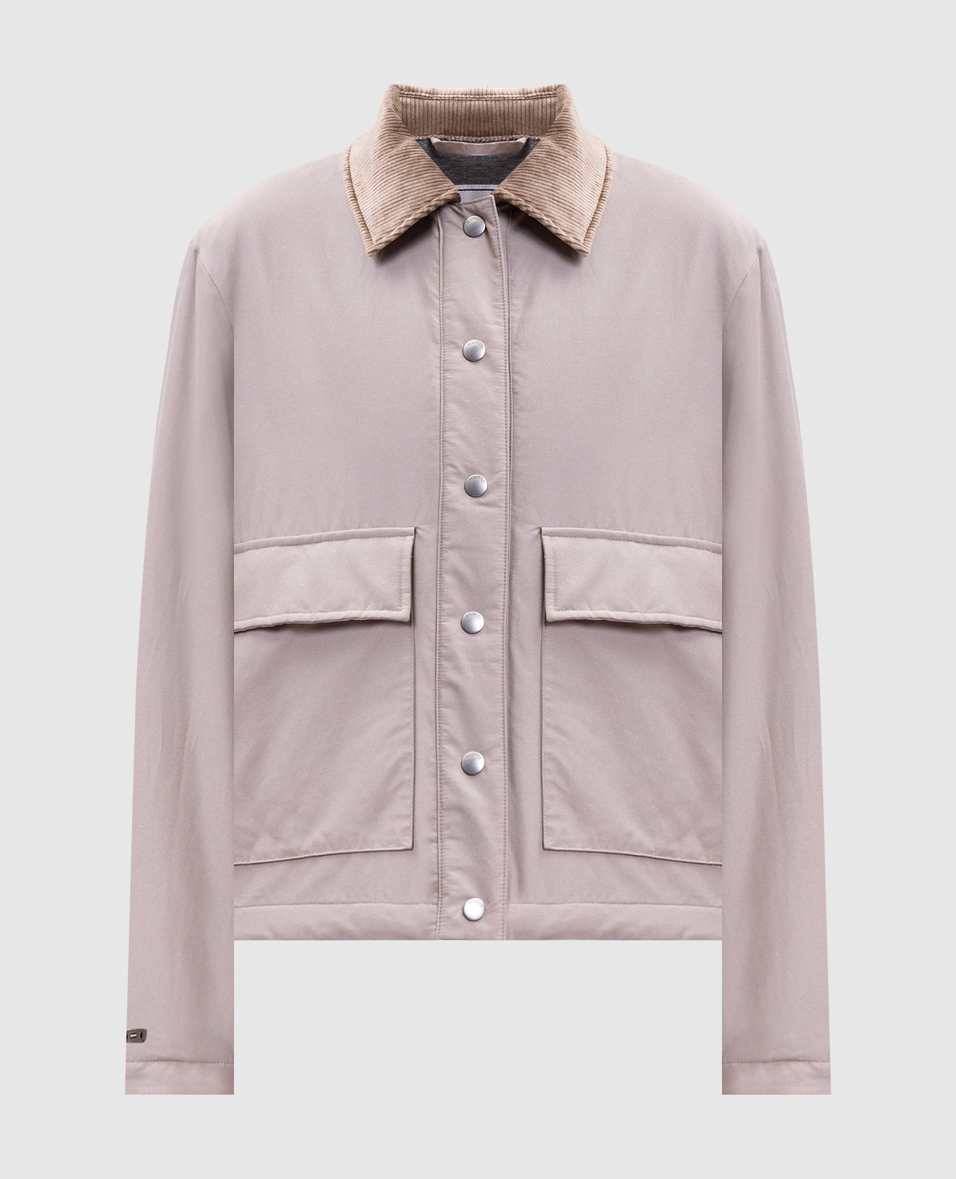 Beige jacket with patch Peserico
Beige jacket with patch Peserico