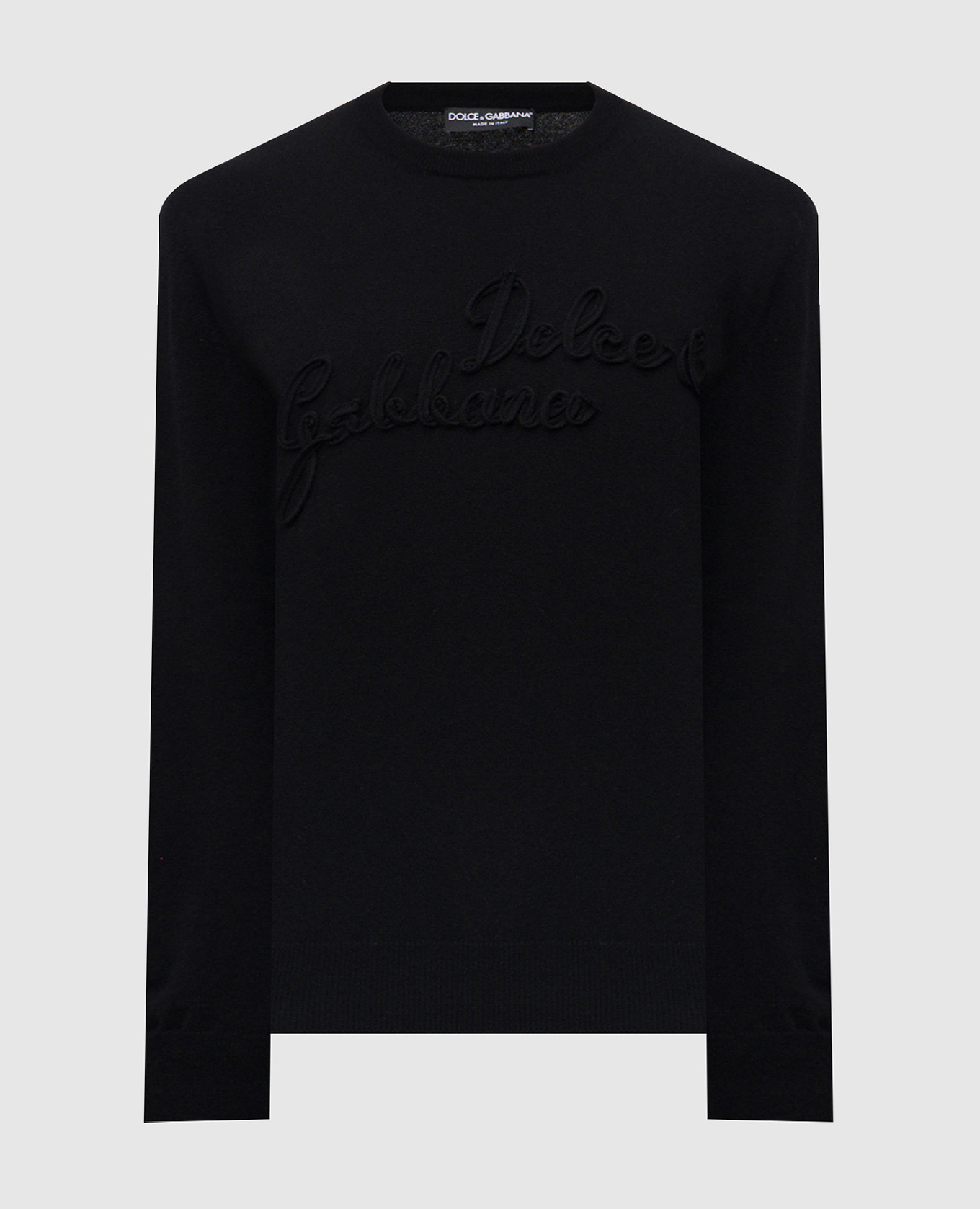 Black wool jumper with logo Dolce&Gabbana
Black wool jumper with logo Dolce&Gabbana