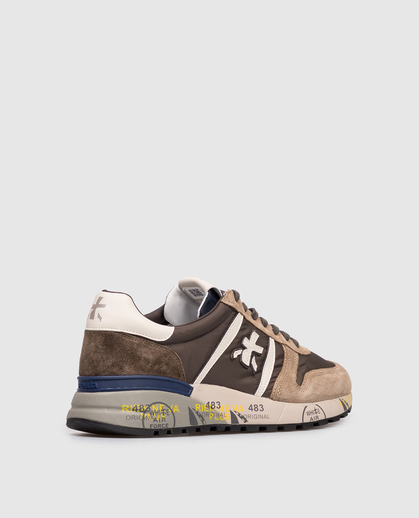 LANDER khaki combination sneakers Premiata
LANDER khaki combination sneakers Premiata