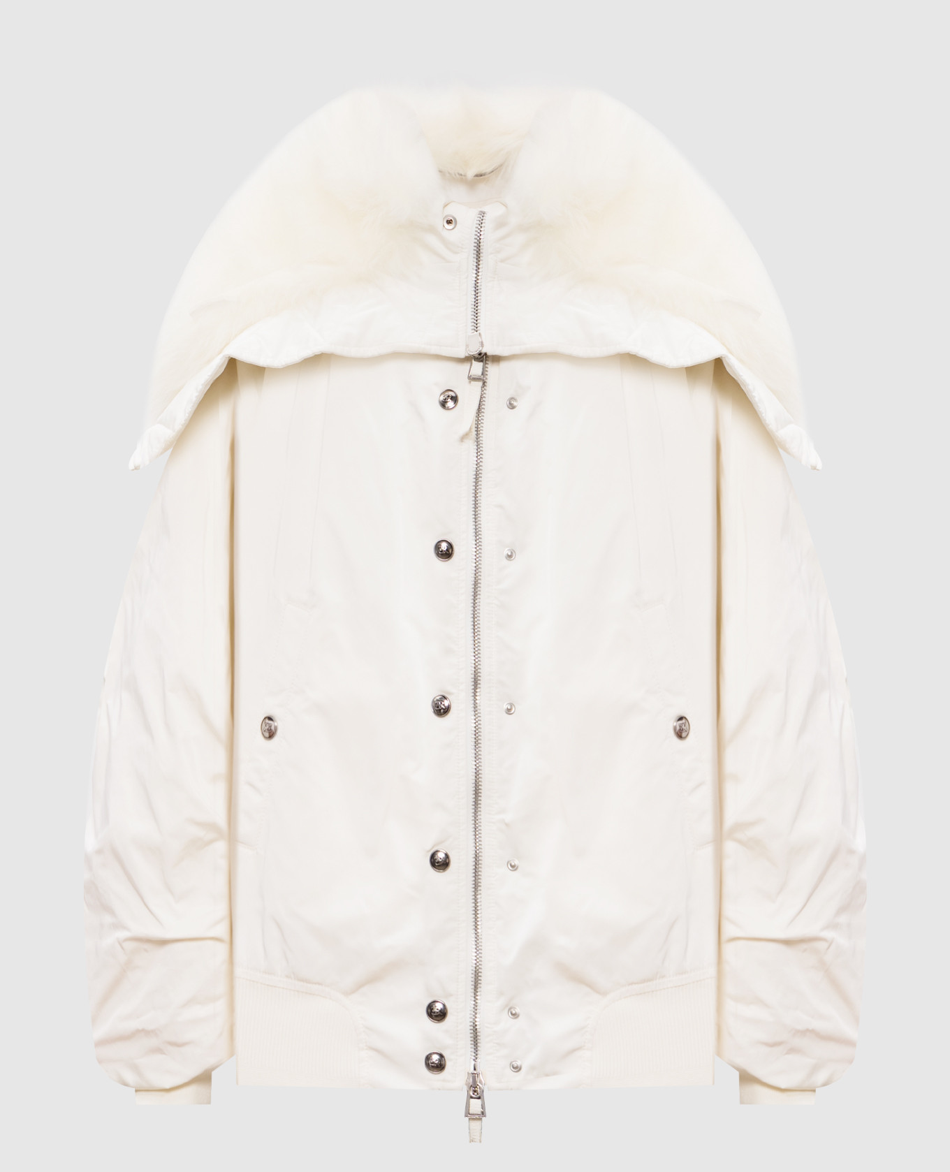 Beige jacket with fur Ermanno Scervino
Beige jacket with fur Ermanno Scervino