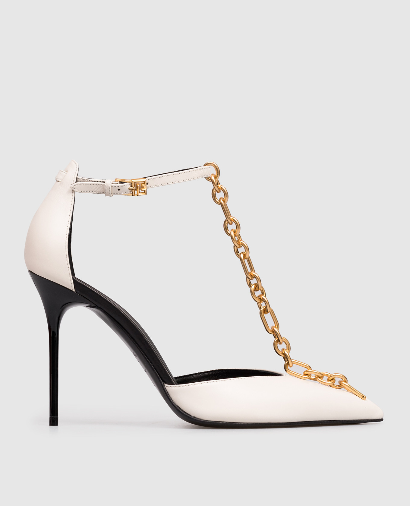 Sync beige leather sandals with chain Balmain
Sync beige leather sandals with chain Balmain