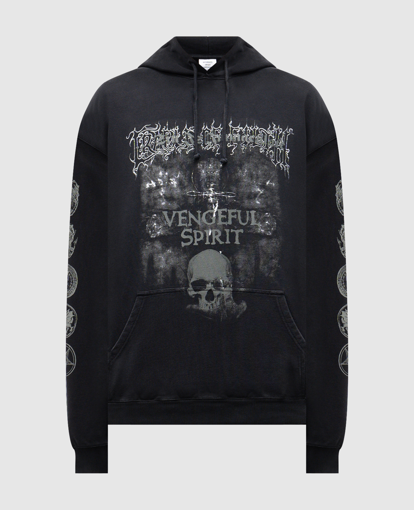 Black Vengeful Spirit Hoodie Vetements
Black Vengeful Spirit Hoodie Vetements