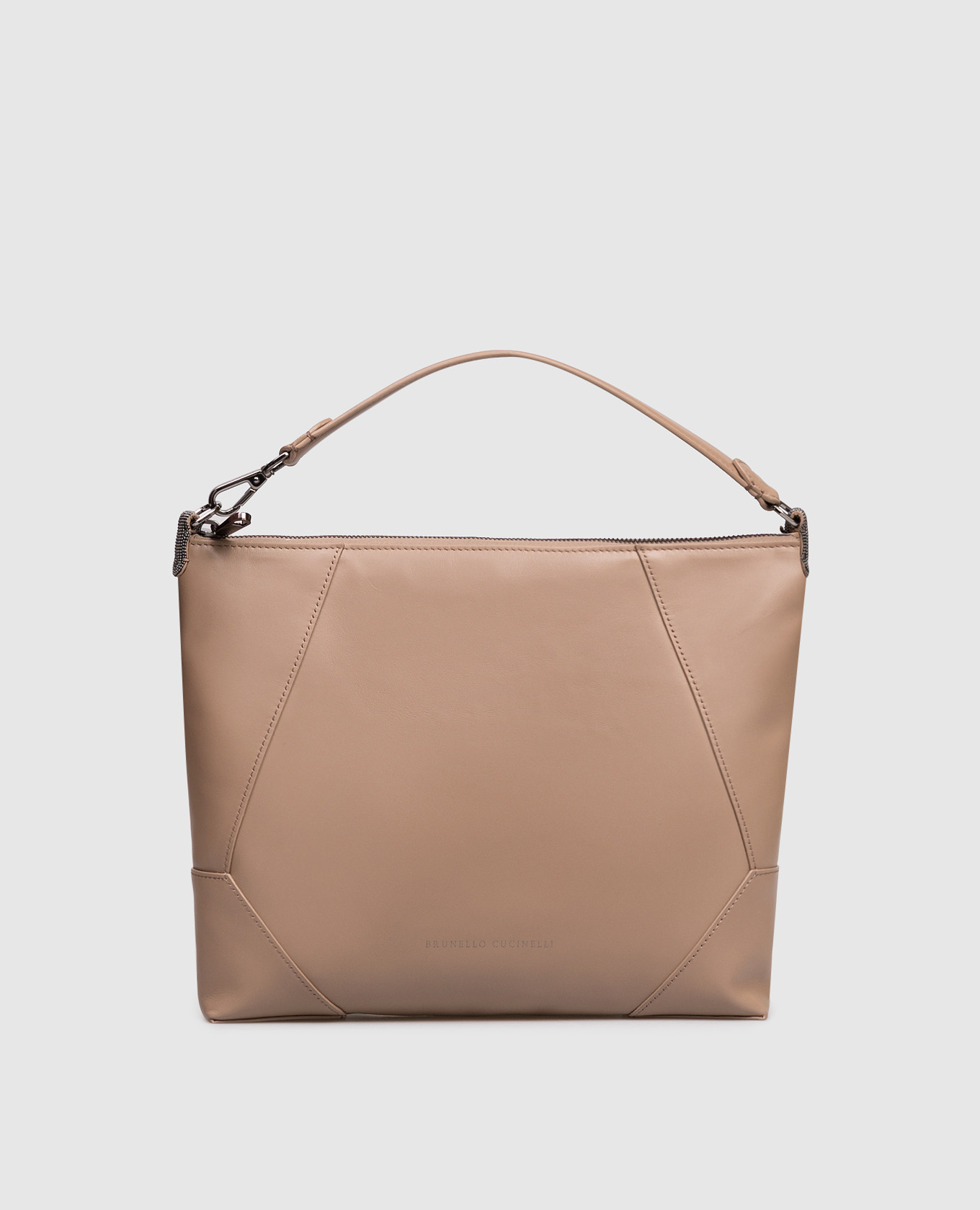 Beige leather bag with logo Brunello Cucinelli
Beige leather bag with logo Brunello Cucinelli