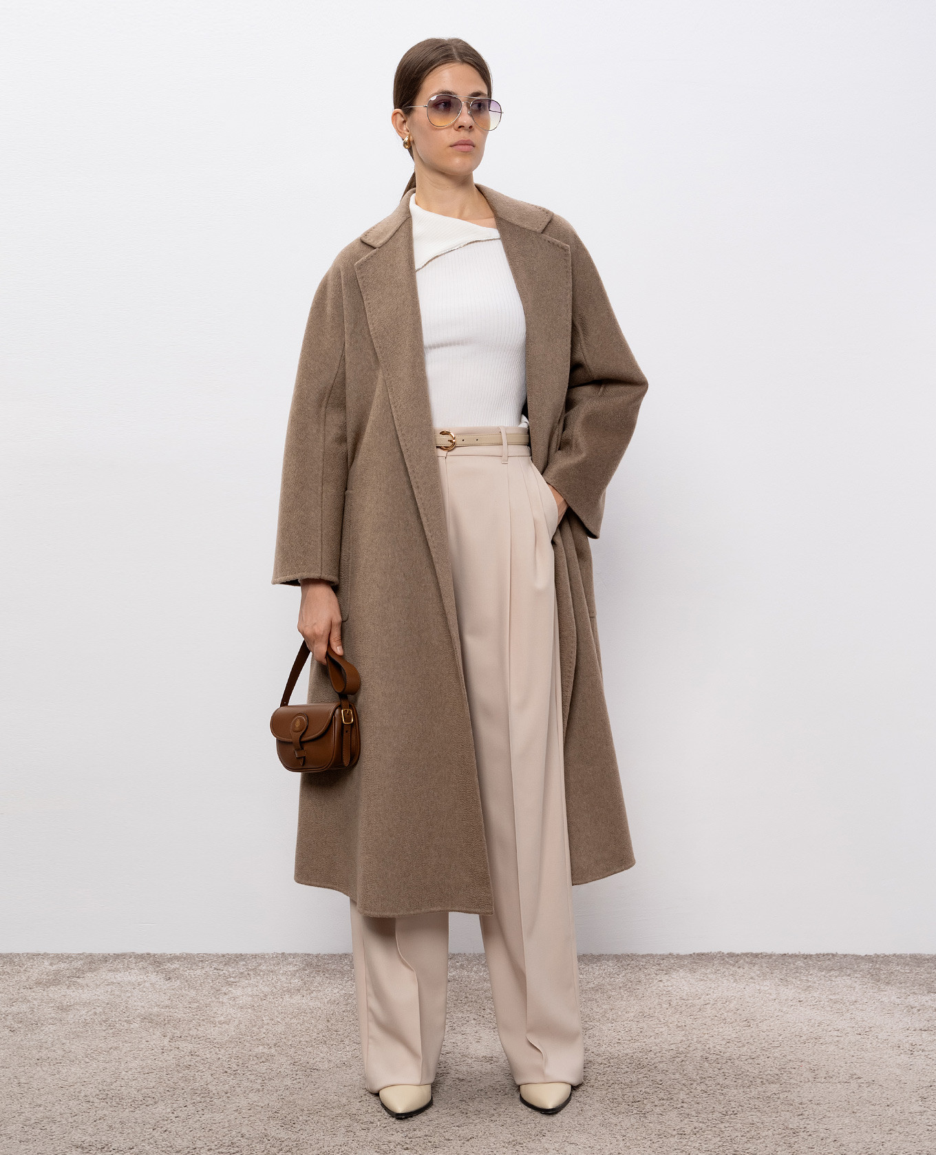 LUDMILLA brown cashmere coat Max Mara
LUDMILLA brown cashmere coat Max Mara