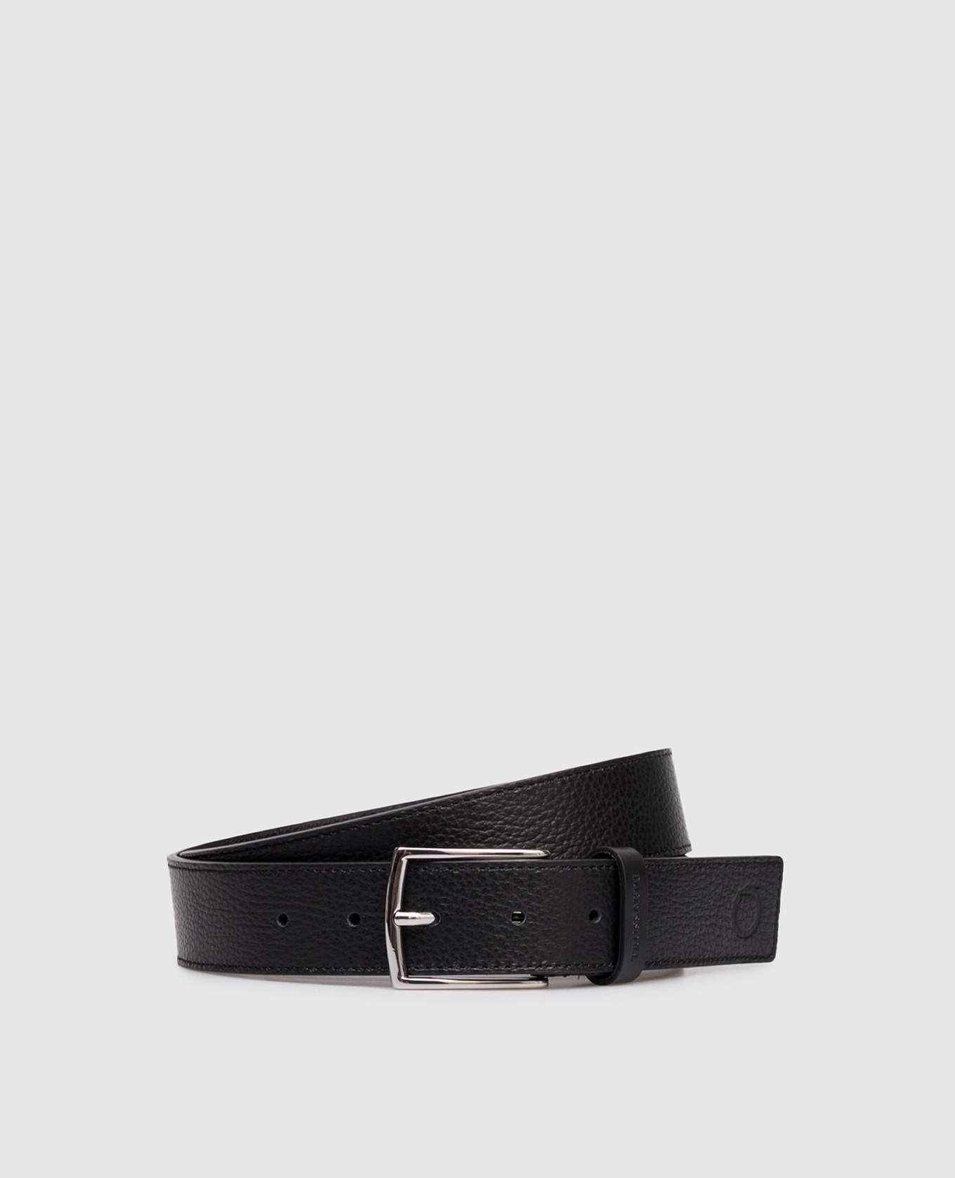 Black leather belt with embossed logo Trussardi
Black leather belt with embossed logo Trussardi