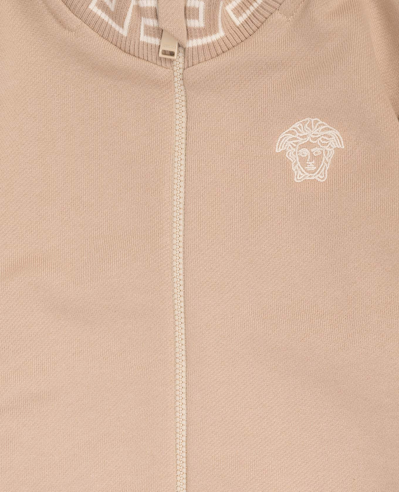 

Children's beige sports jacket Greca Versace