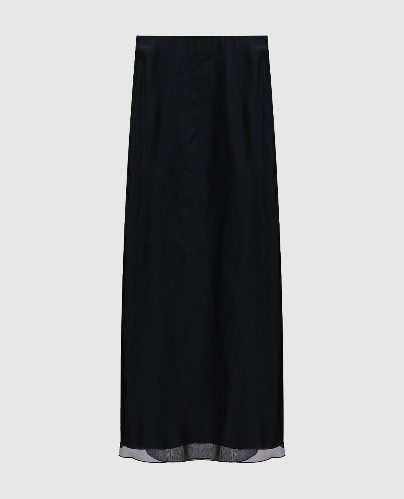 

Black skirt with silk Peserico