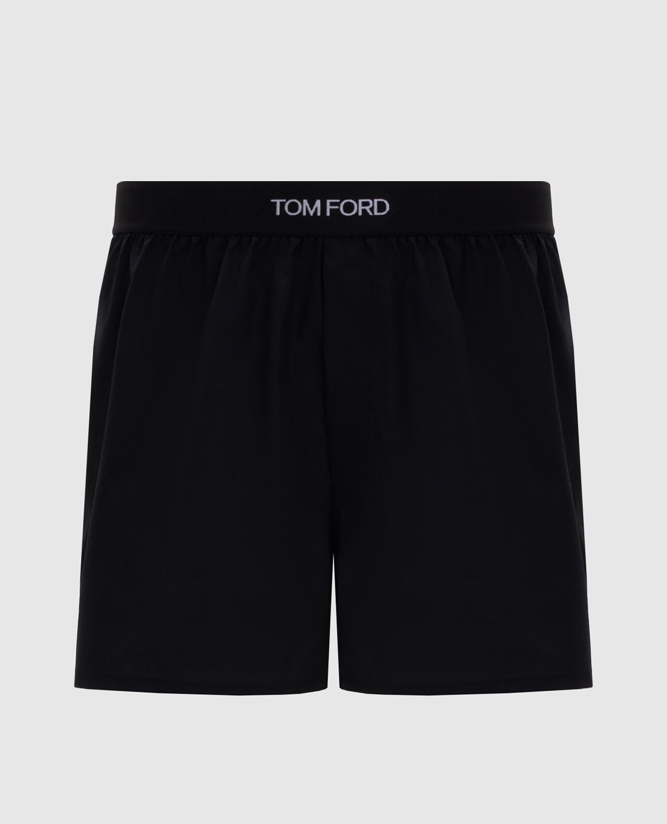 Black boxer briefs with logo Tom Ford