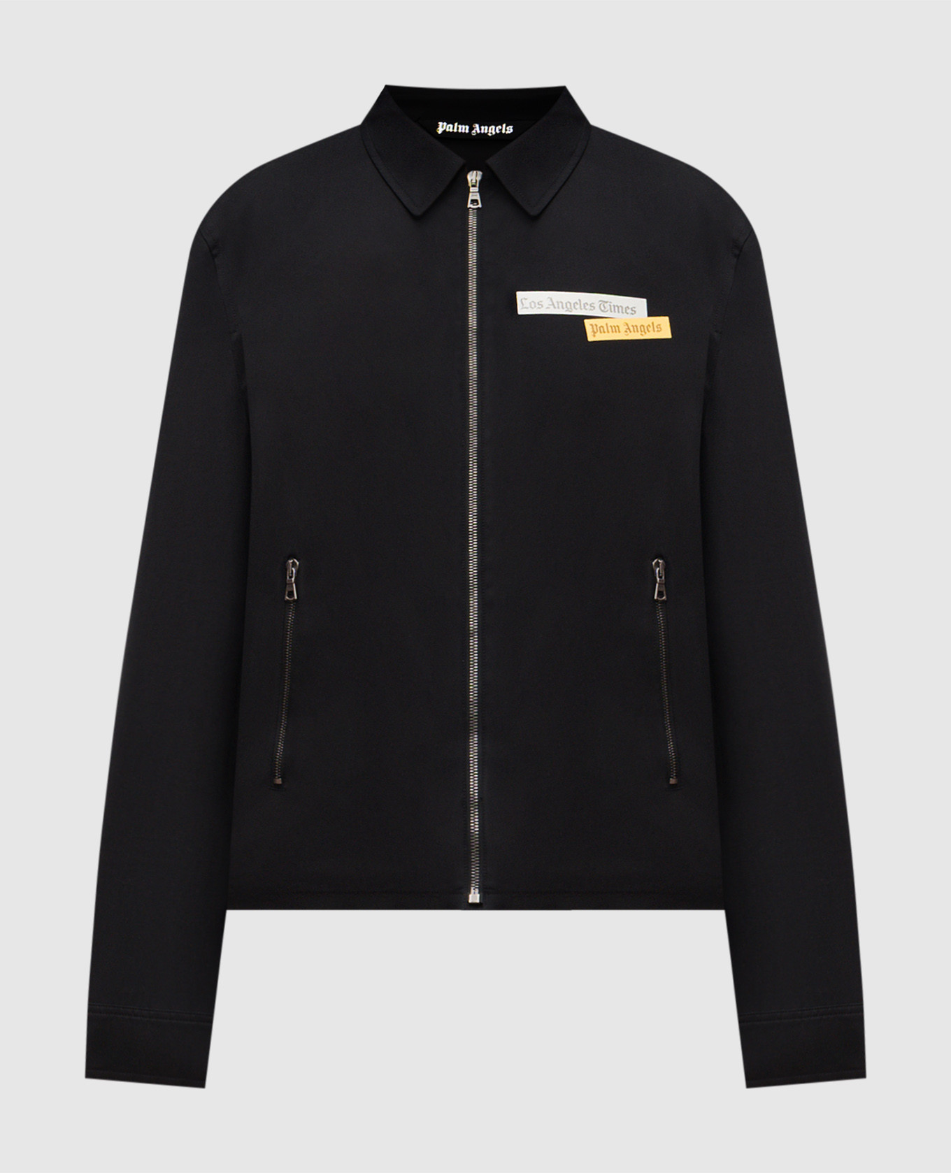 

Black jacket with print Palm Angels
