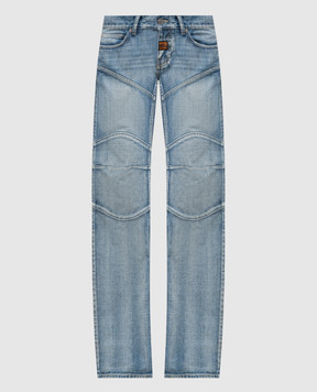 Balenciaga Blue jeans with a worn effect 833433TSW69