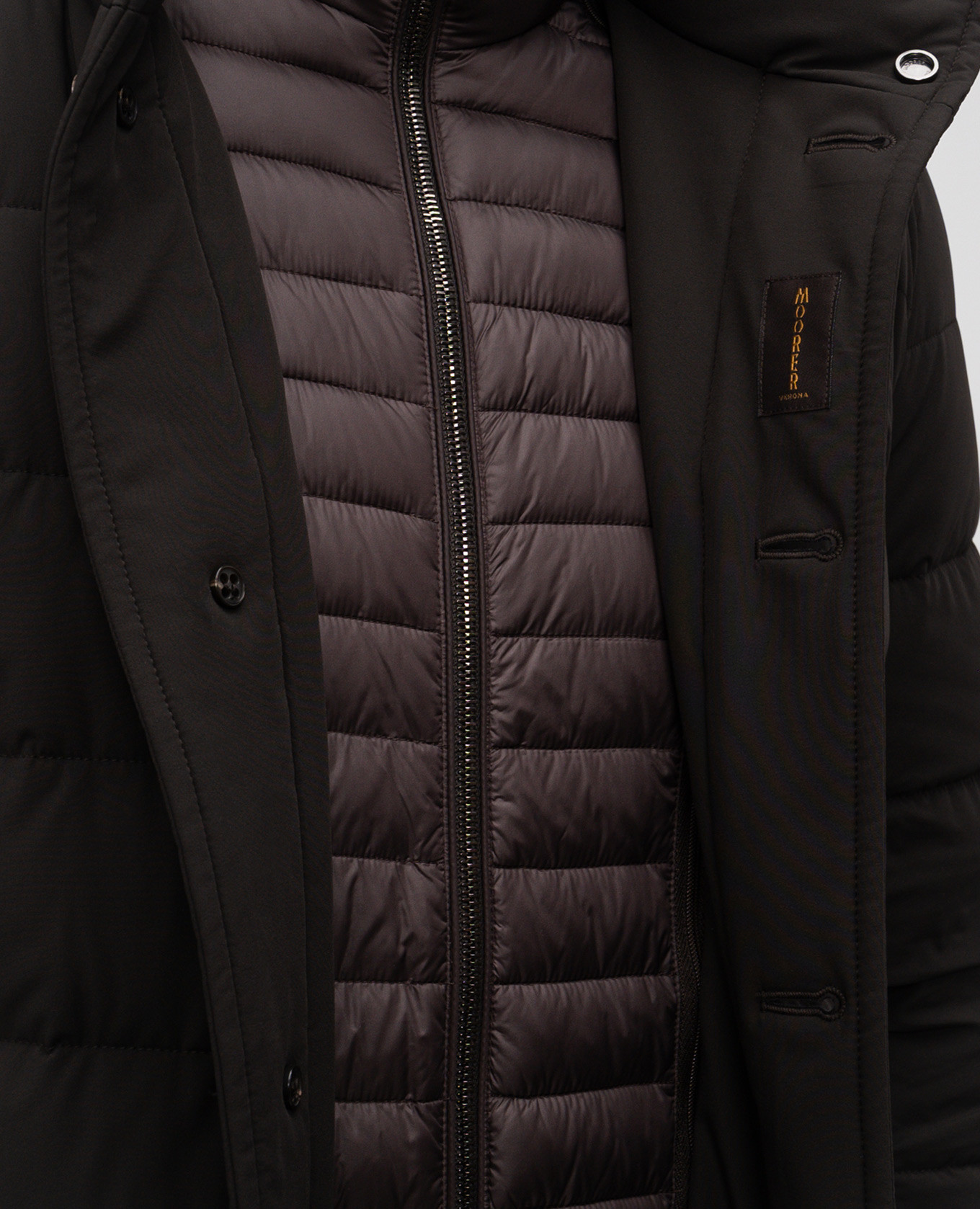 

Gray down jacket CALEGARI MooRER, Grey