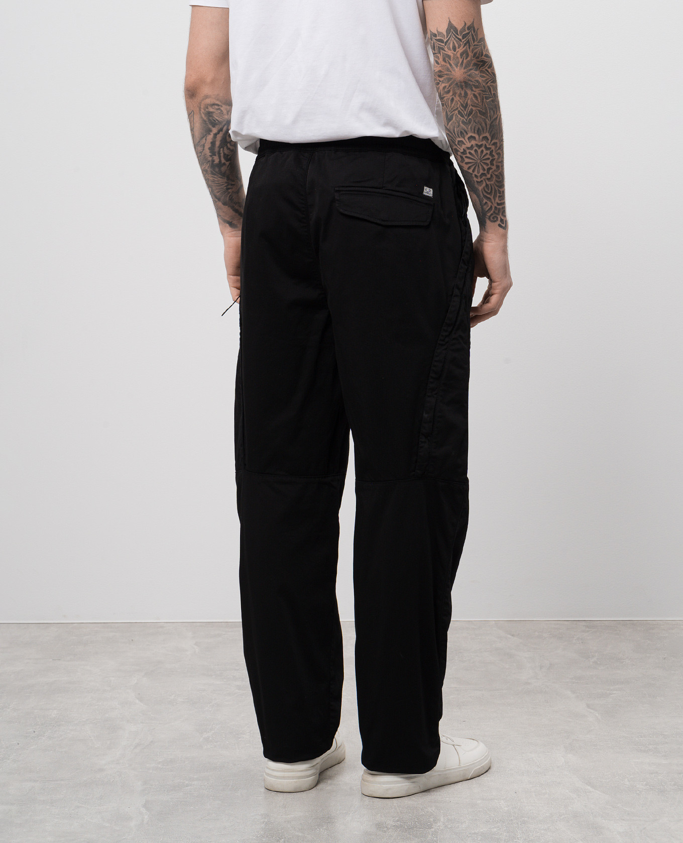 

Black pants with logo C.P. Company