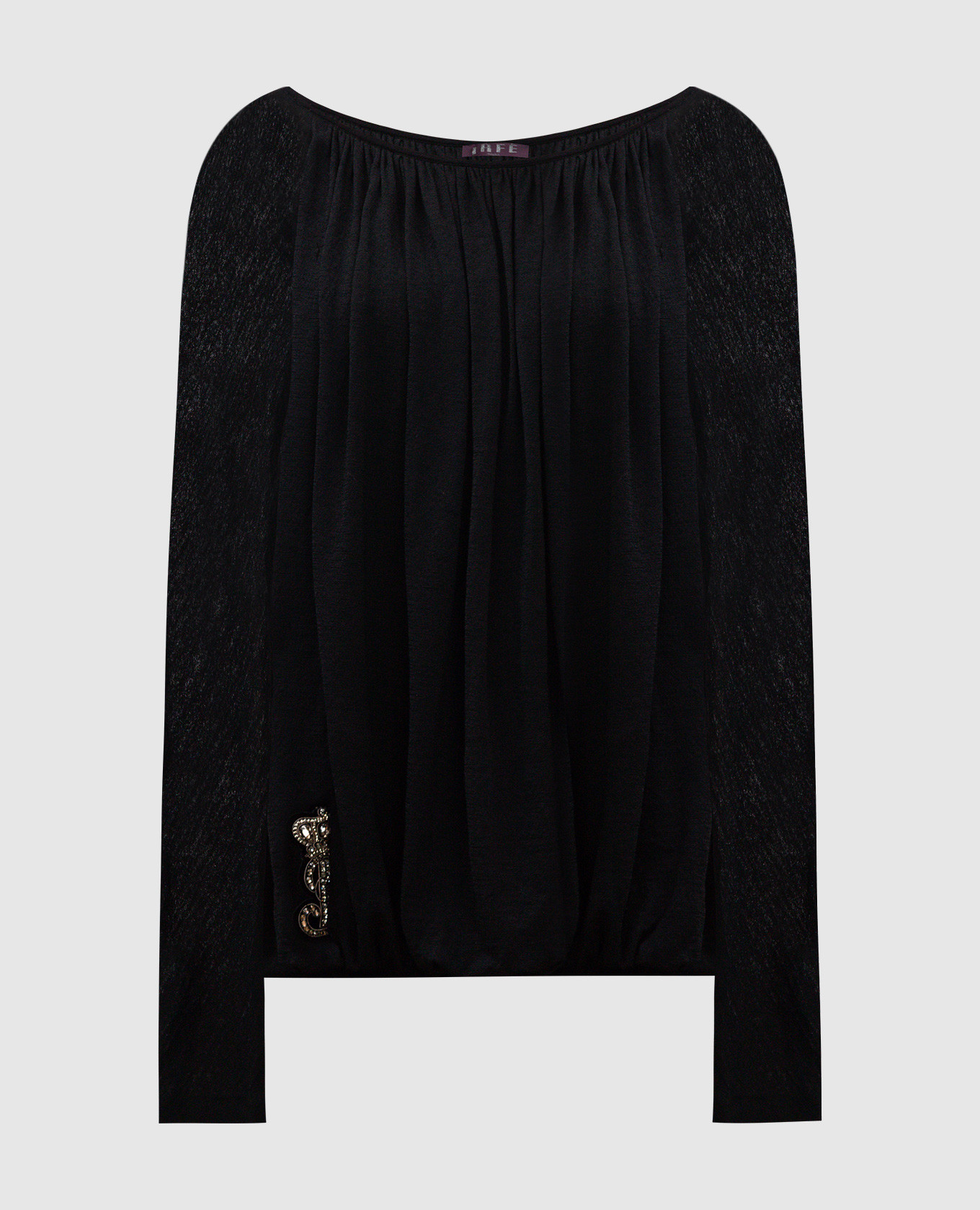 

Black woolen jumper Irfe