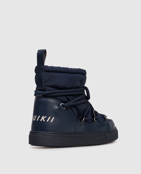Inuikii Children's blue Mountain boots 300100301012632
