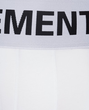 Vetements White boxer briefs with contrasting logo ME64UN110W