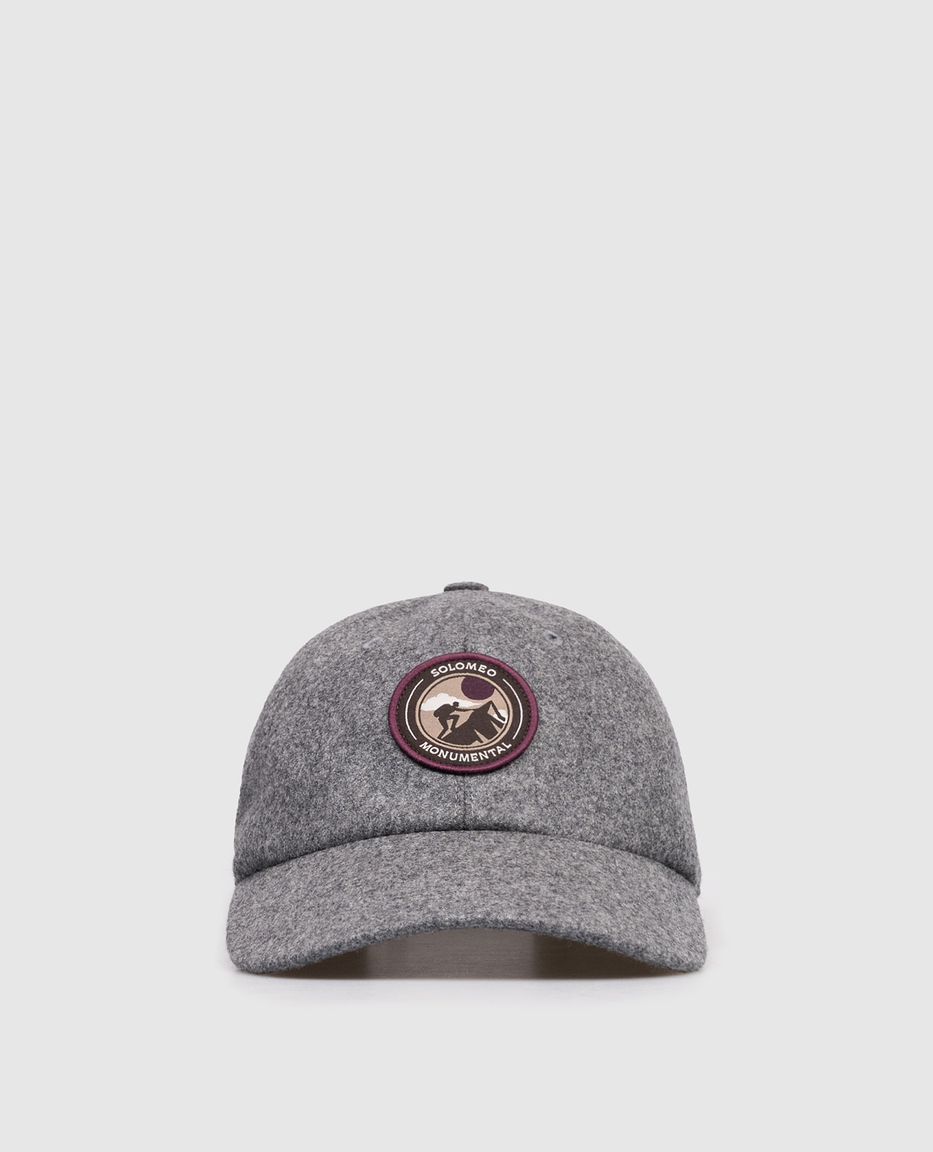 

Children's gray wool cap Brunello Cucinelli, Grey