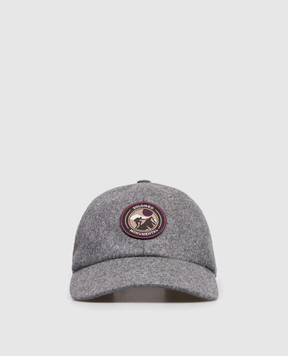 Brunello Cucinelli Children's gray wool cap B038PW330A