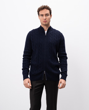 Cashmere&Whiskey Blue cashmere jumper MU9641307341TR