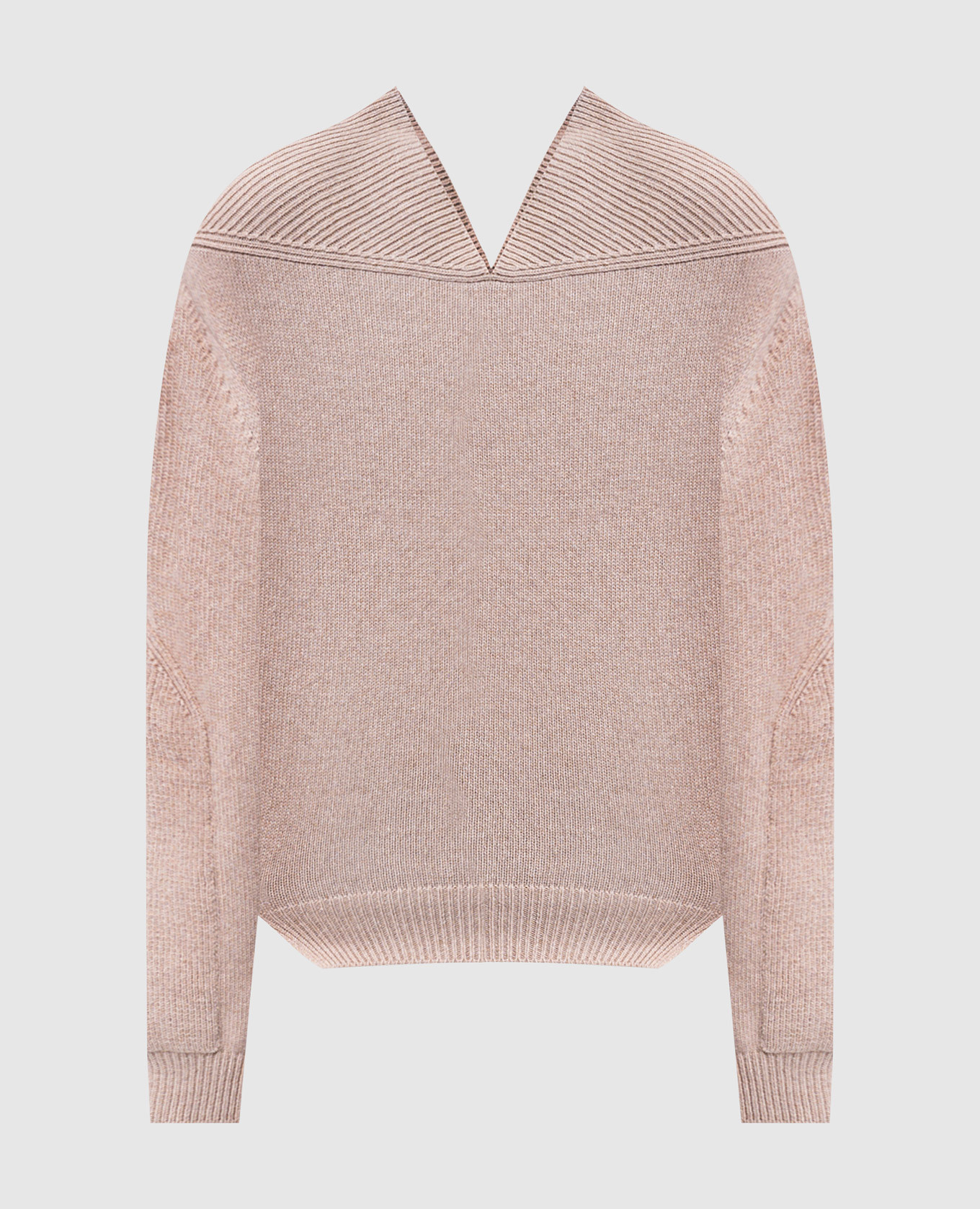 

Beige wool and cashmere pullover Victoria Beckham