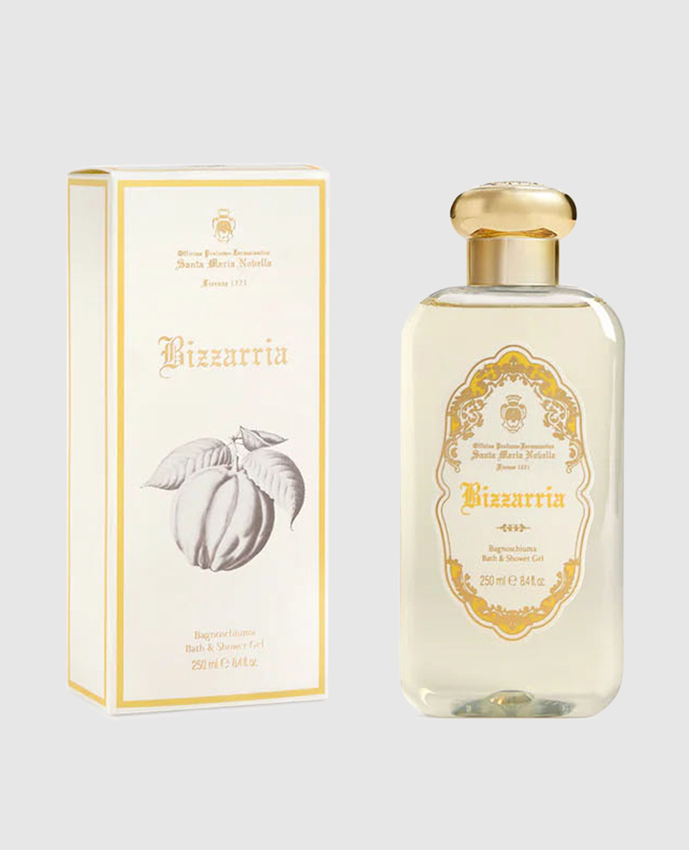 

Women's shower gel Bizzarria 250 ml Santa Maria Novella, Yellow