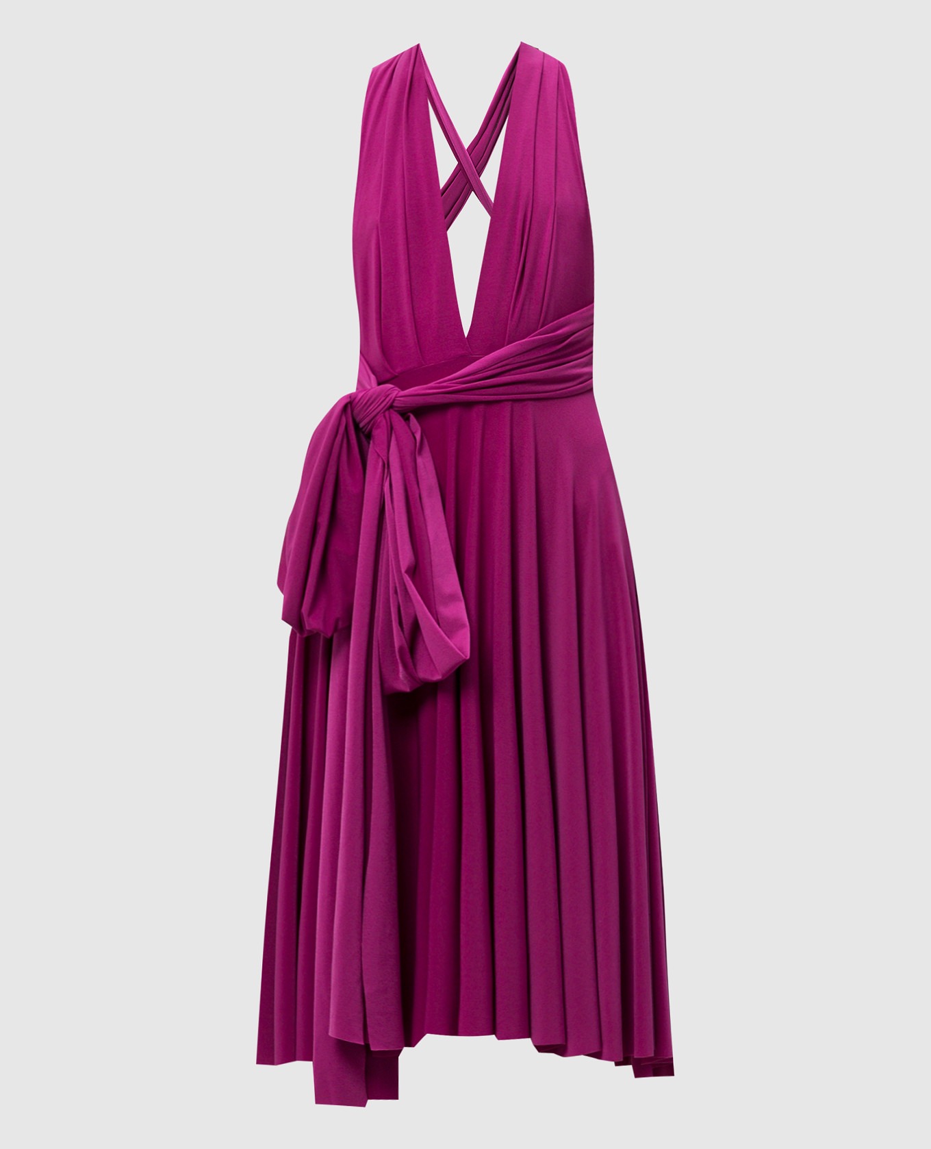 

Purple midi transformer dress VONVONNI, Violet
