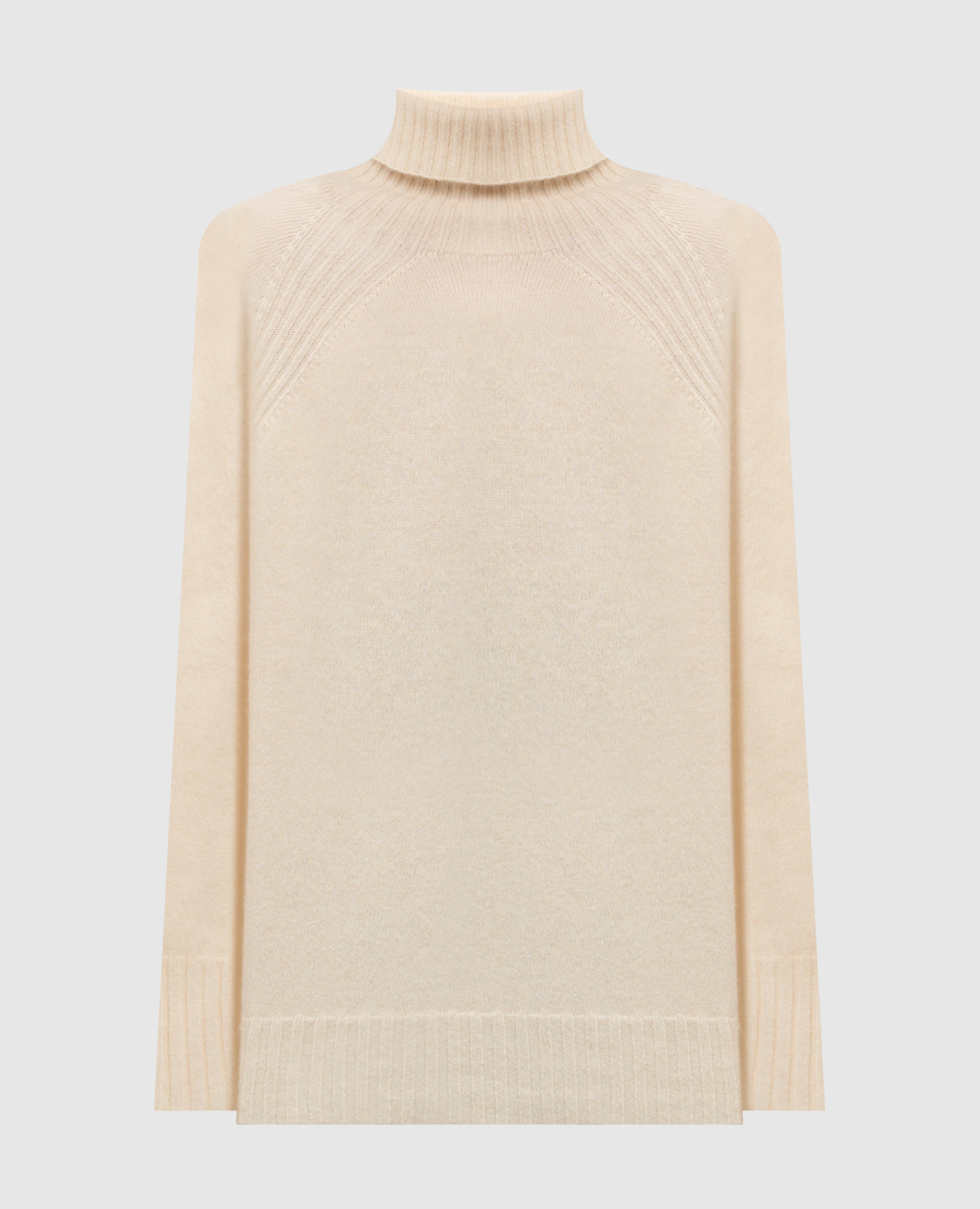 

Beige wool and cashmere sweater Twinset