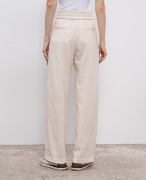 Peserico Beige sweatpants P04506J006906