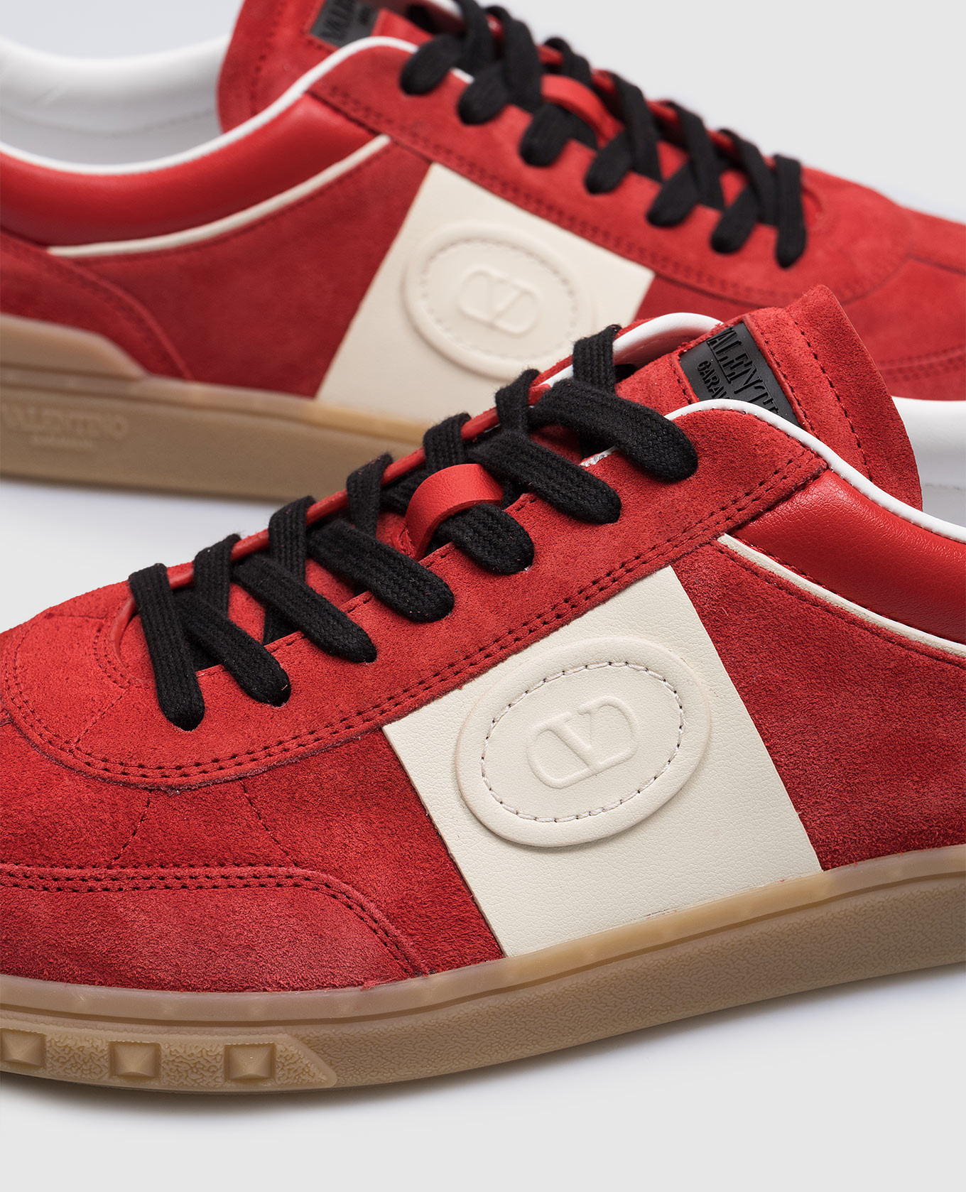 

UPVILLAGE red suede sneakers Valentino