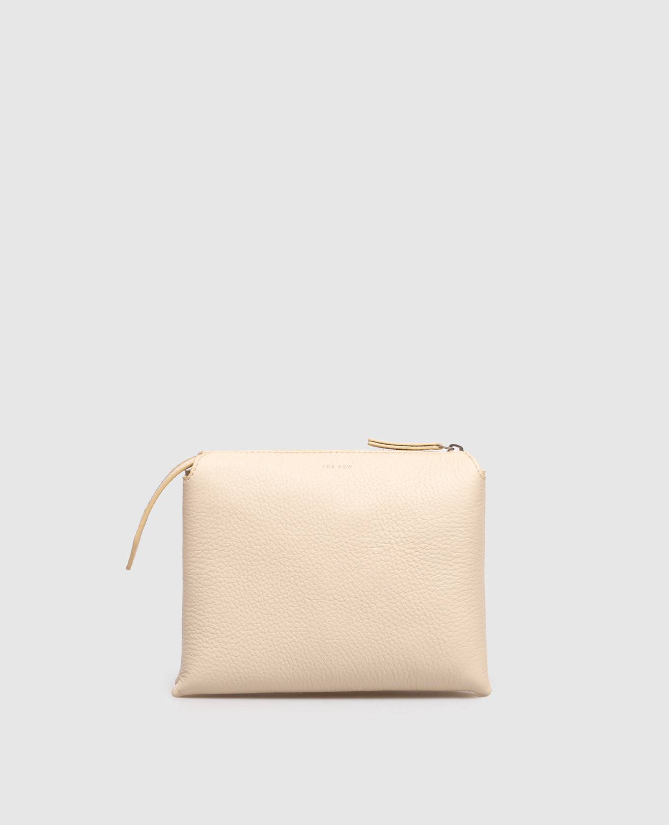Nu Mini Twin Beige Leather Crossbody Bag The Row