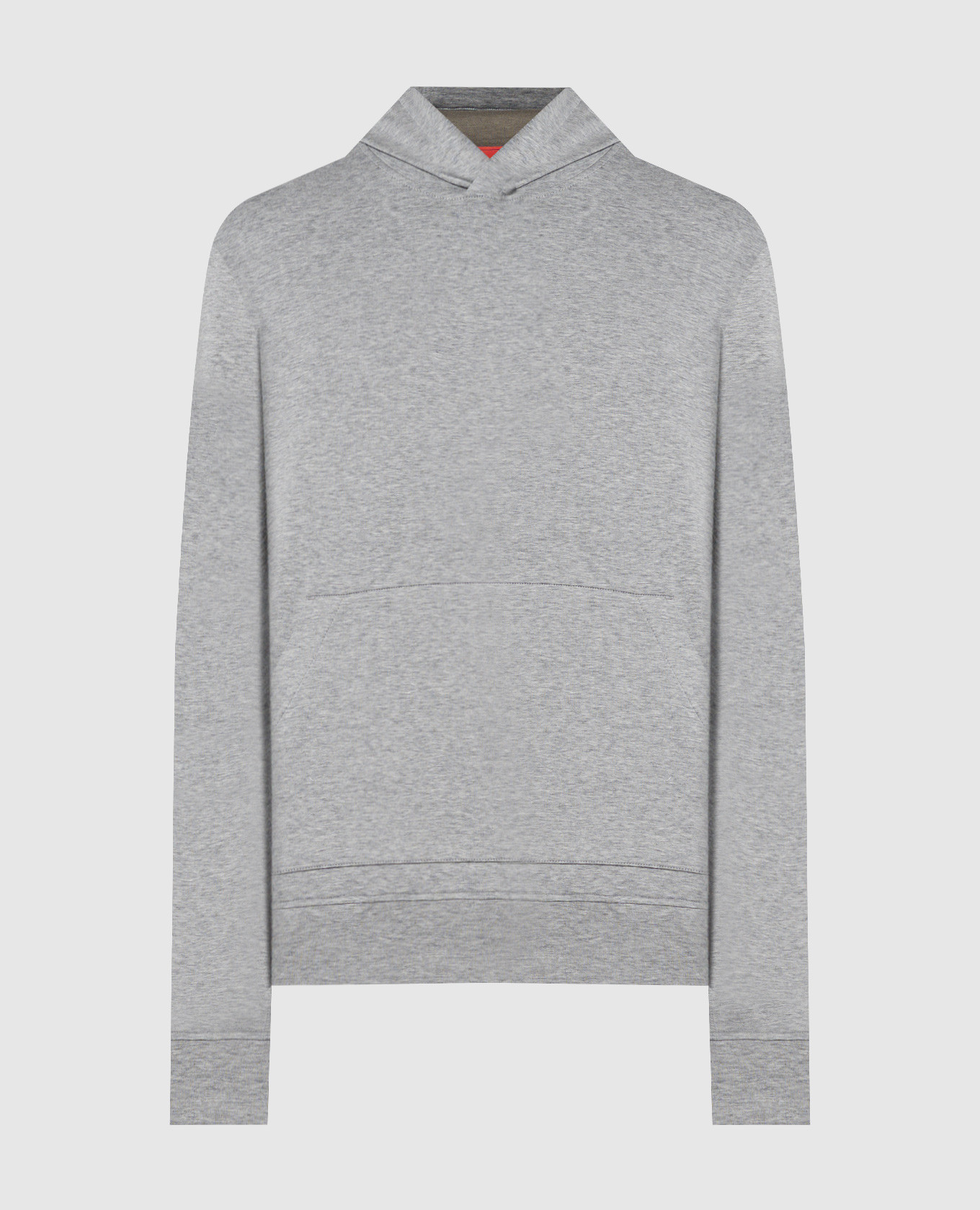 

Gray hoodie with embroidery ISAIA, Grey