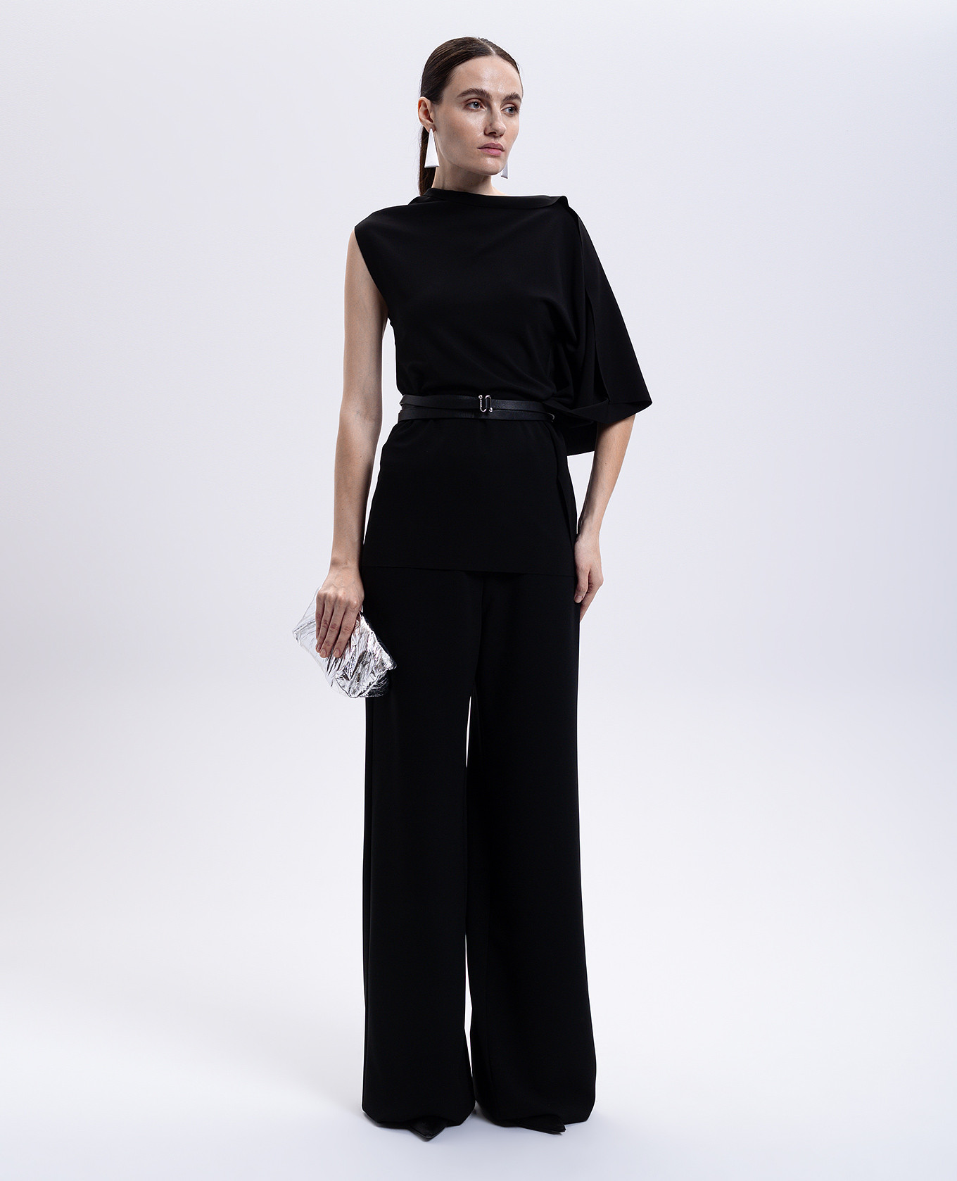 

Black top FIORELLA with asymmetric cut Max Mara Sportmax