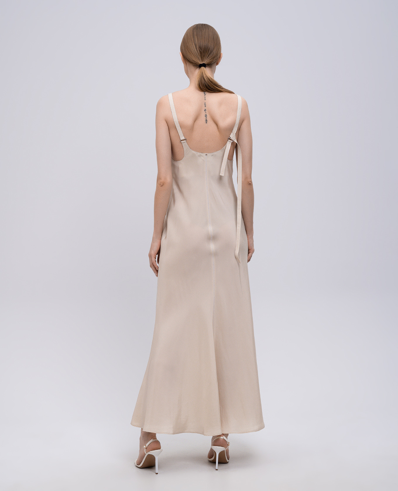 

Beige midi dress UNIONE Max Mara Sportmax