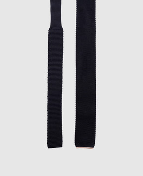 Brunello Cucinelli Blue silk tie MI8700018P