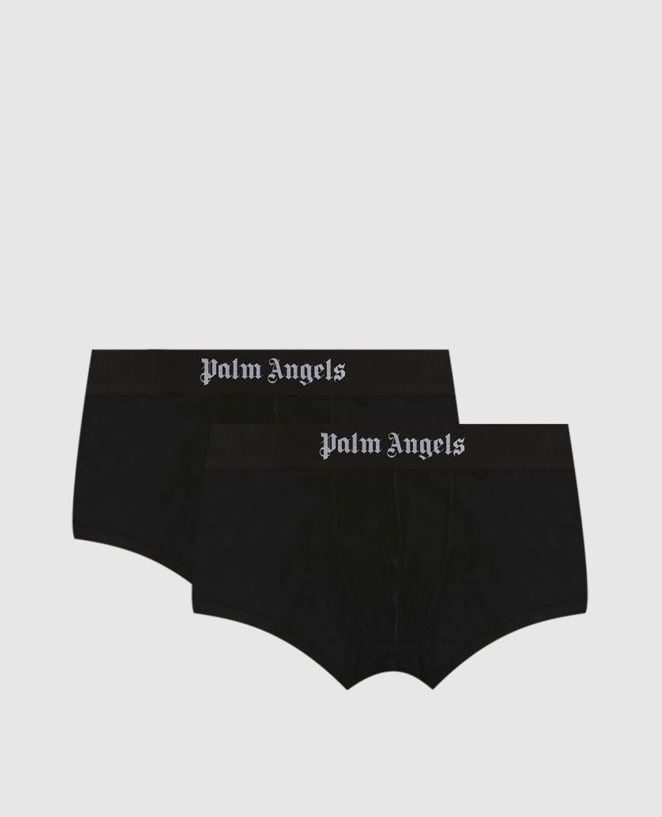 

Set of black boxer briefs with logo Palm Angels