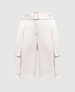 Peserico Beige cargo shorts P04618A01037