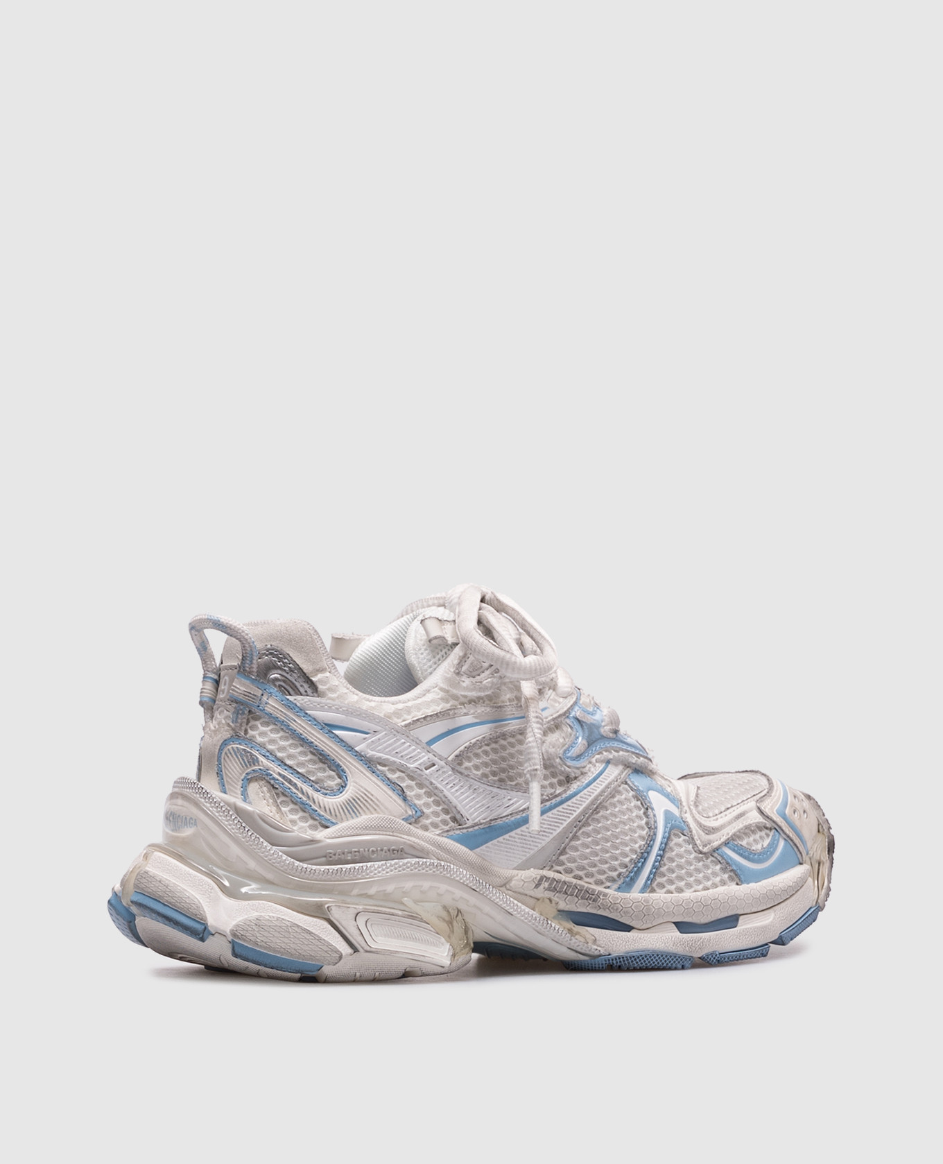 

White Runner 2.0 sneakers with vintage effect Balenciaga